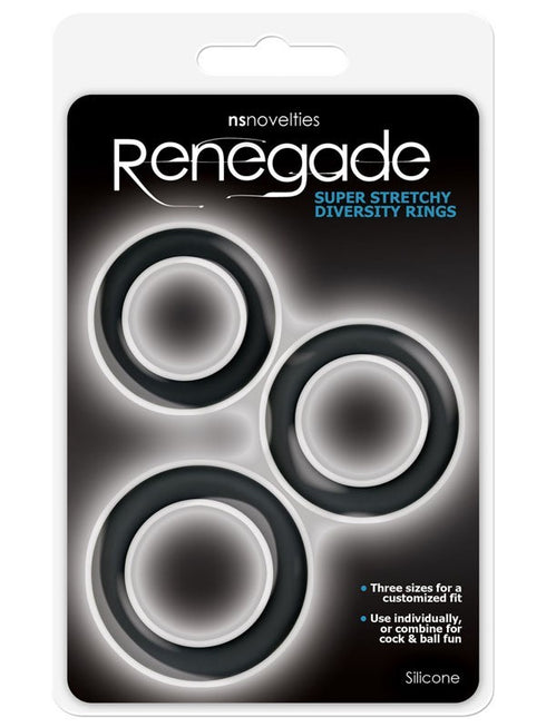 Renegade Diversity Rings Black